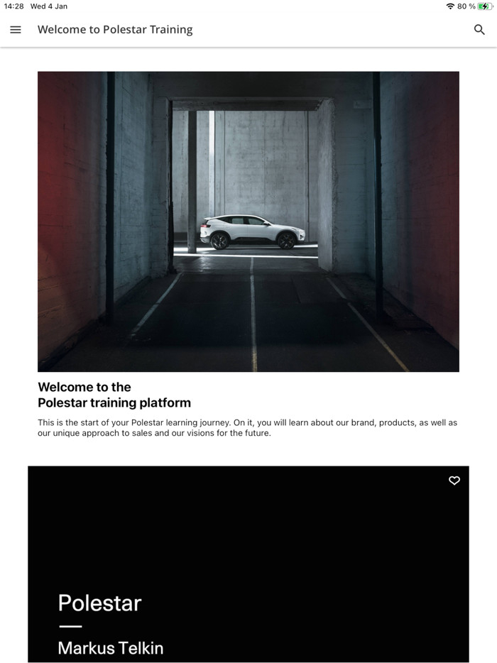 Polestar Training Platform