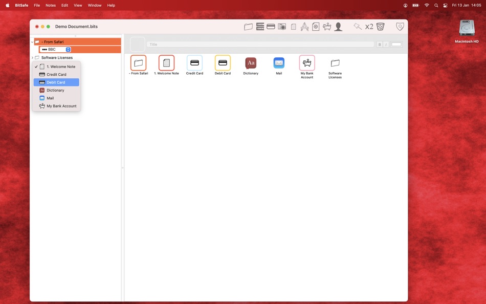 #1. BitSafe (macOS) Podle: Mara Flint