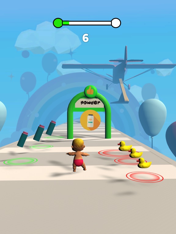 Screenshot #6 pour Baby Run! Dirty Diaper Race