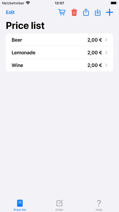 BedienBlock Screenshot