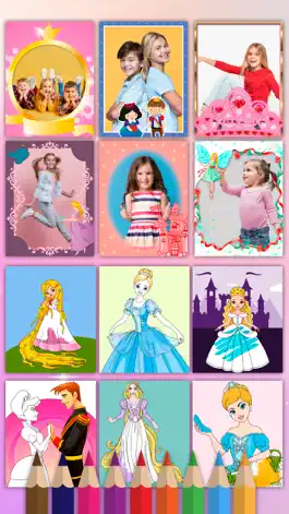 Game screenshot Fairy Princess Coloring Pages apk