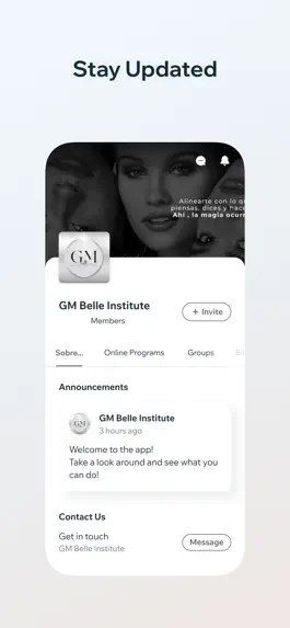 Game screenshot GM Belle Institute apk