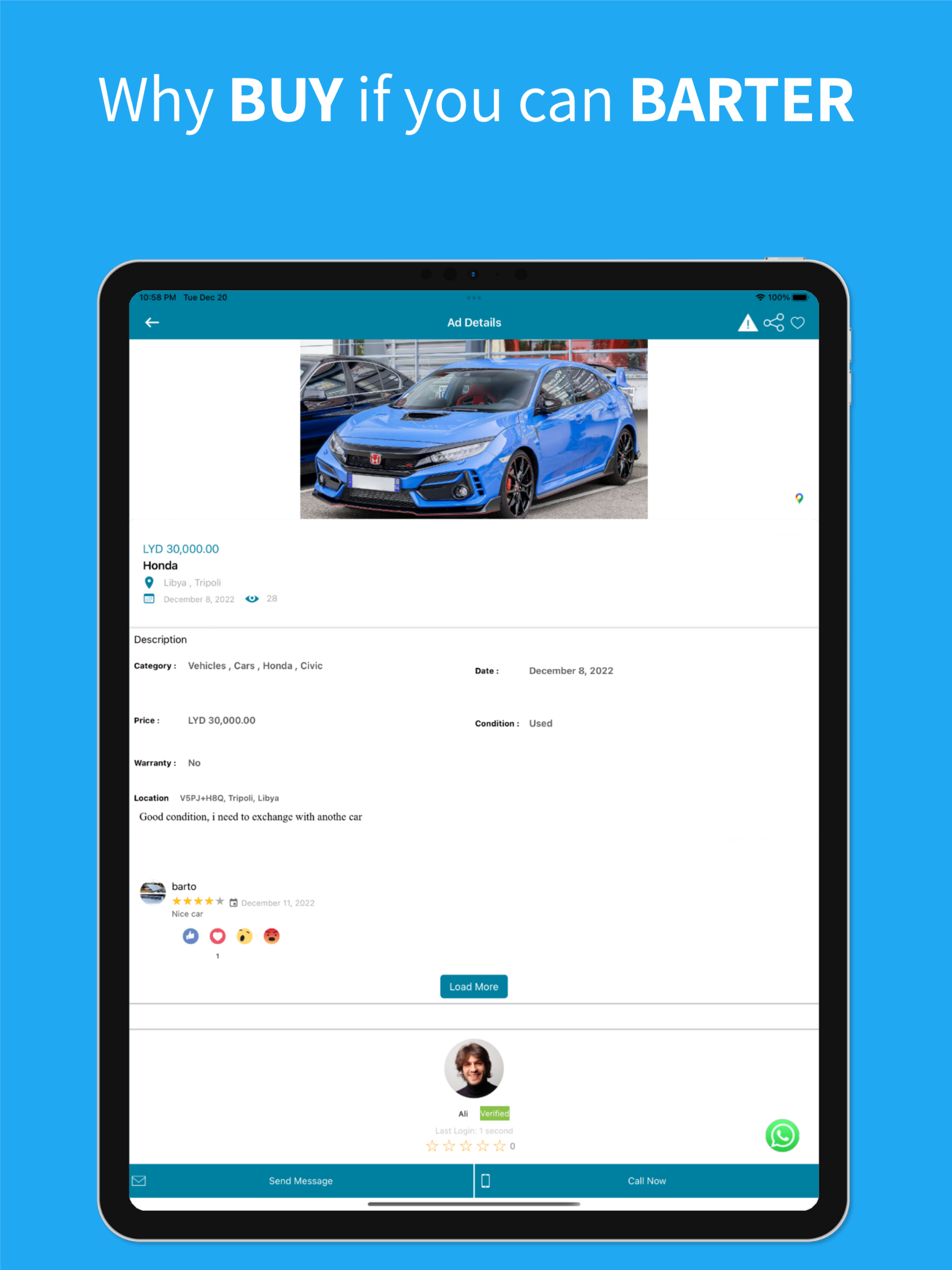 BARTO app screenshot 6