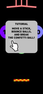 Confetti Ball Breaker screenshot #2 for iPhone