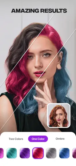 Game screenshot Nail Polish Hair Color Cam apk