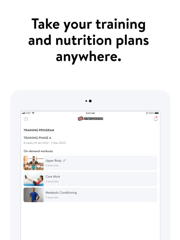 413 Fitness Center iPad screenshot 3 - Health & Fitness app