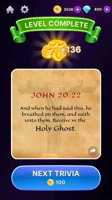 Bible Trivia Daily-Bible Quiz Screenshot