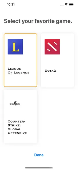 Game screenshot GGEsport - LOL, Dota2, CS:GO mod apk