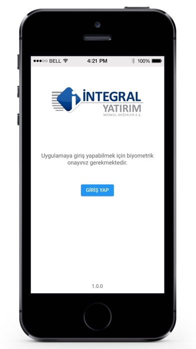 Integral Yatırım Pass Screenshot