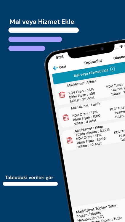 Birinci E-Arşiv Fatura