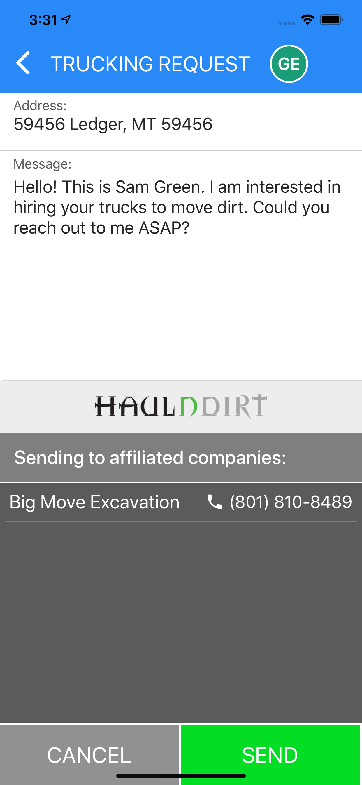 DIGNDIRT