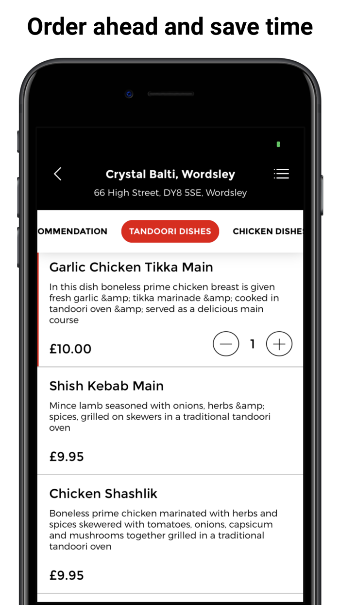 Crystal Balti Wordsley App