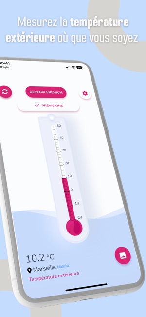 Thermomètre - Temp extérieure dans l'App Store