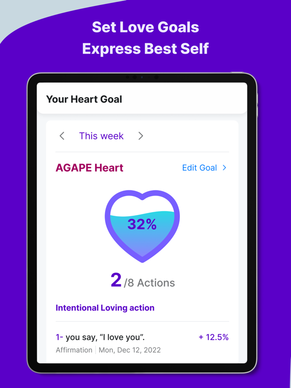 ActAgape - Lasting Marriage iPad screenshot 4 - Health & Fitness app