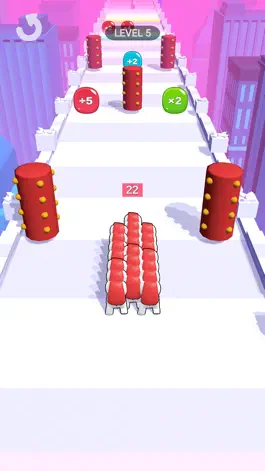 Game screenshot Alphabet Crowd : Run and Merge mod apk