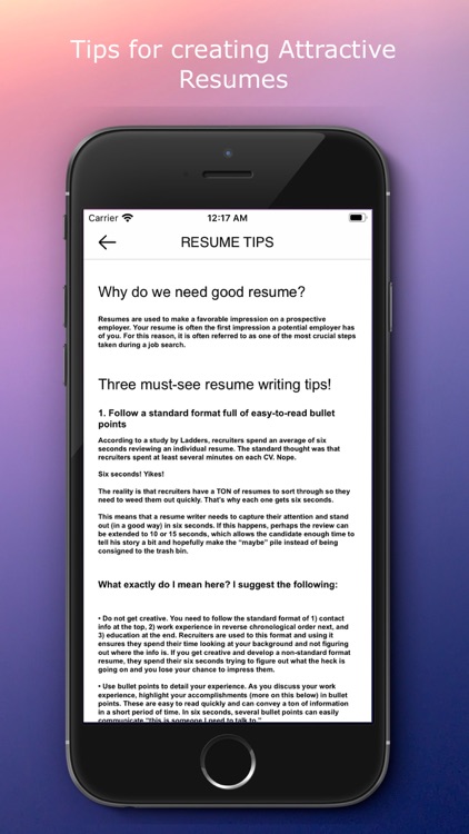 Resume Builder-Cv Designer screenshot-4