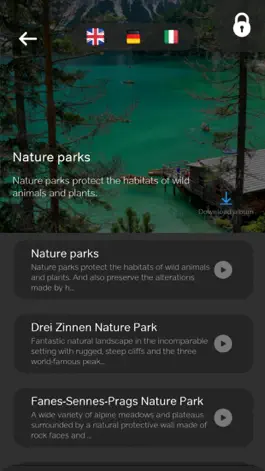 Game screenshot HearDolomites apk