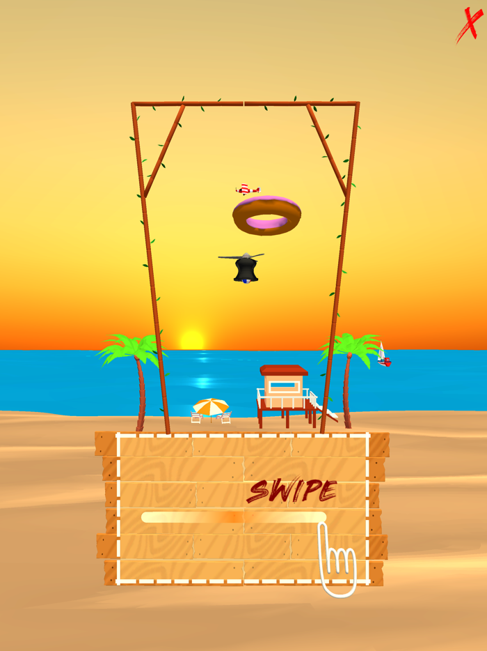 Bouncy Beach - Hoop Game