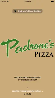 padrone’s pizza bluffton iphone screenshot 1