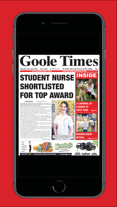 Goole Times Screenshot