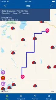 alberta – camping & rv spots iphone screenshot 4