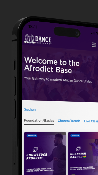 African Dance Dictionary Screenshot