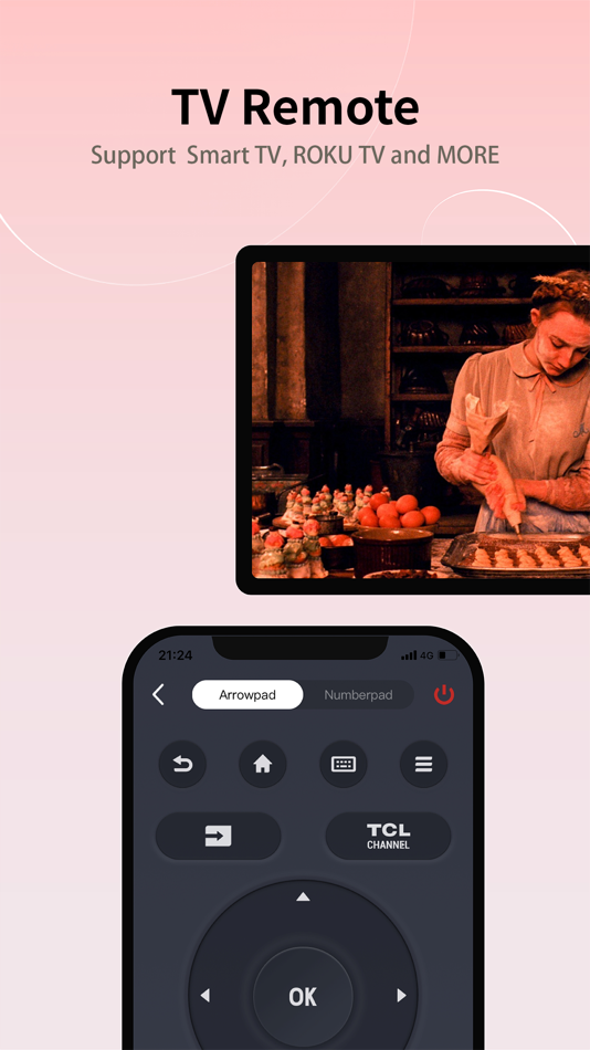 #1. MagiConnect T-Cast TCL Remote (iOS) By: Shenzhen Falcon Network Media Co., Ltd.
