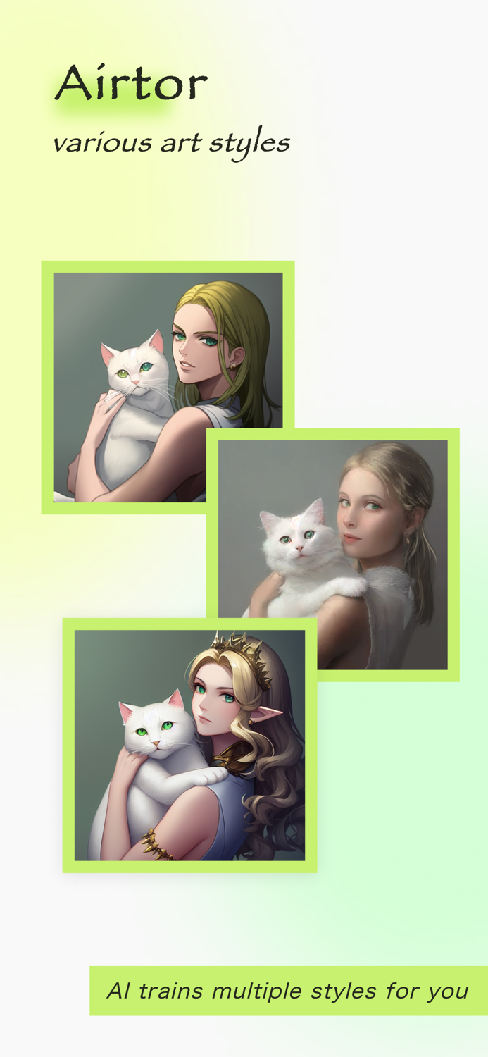 Airtor AI Art Avatar Editor