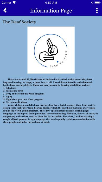 Sign to Talk. Screenshot