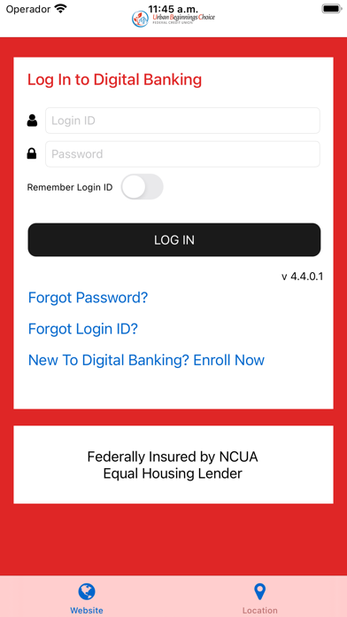 Urban Beginnings Choice FCU Screenshot