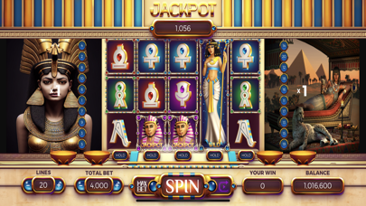 Cleopatra Slot Machine Screenshot