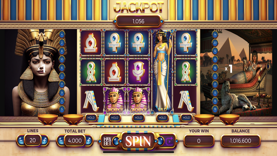 Cleopatra Slot Machine - 1.0 - (iOS)