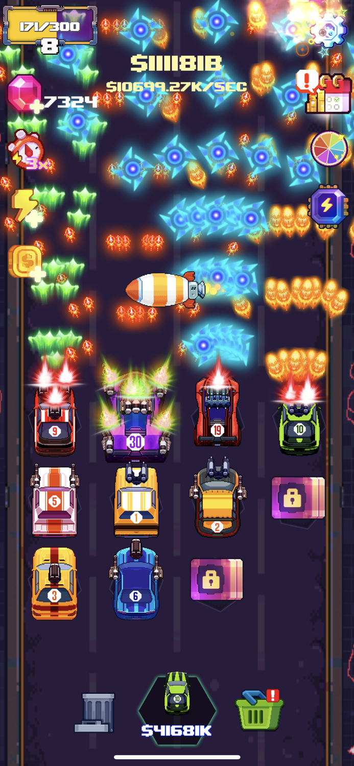 PixelCar Idle Defense