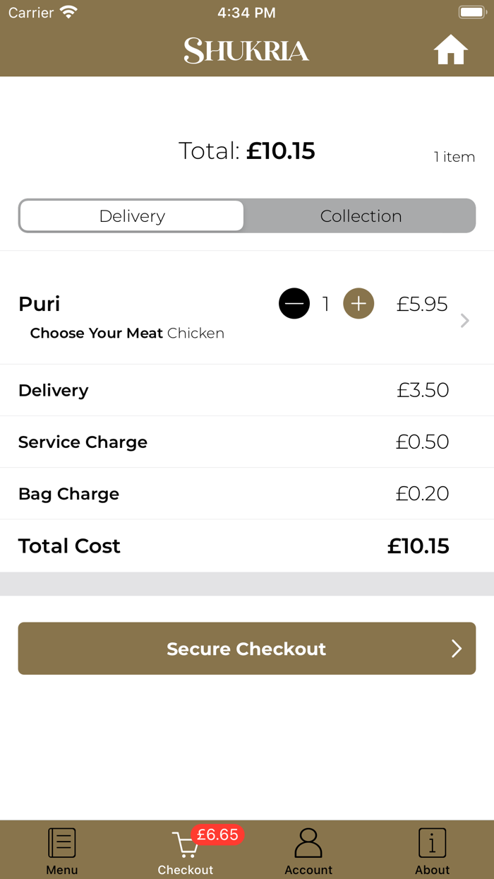 Shukria Indian Cuisine