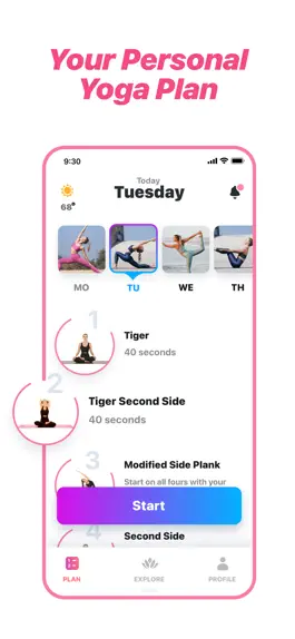 Game screenshot Yoga - Poses & Classes at Home mod apk