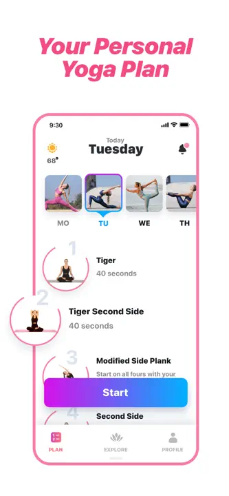Yoga - Poses & Classes at Home: Screenshot 1 von 6