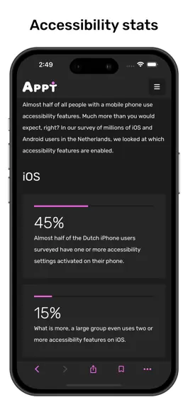 Game screenshot Appt - App accessibility mod apk