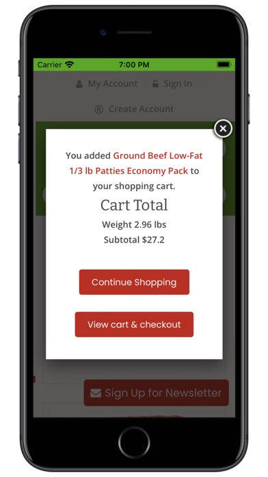 Slanker Grass-Fed Meat Screenshot