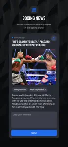 Boxing Showtimes screenshot #4 for iPhone