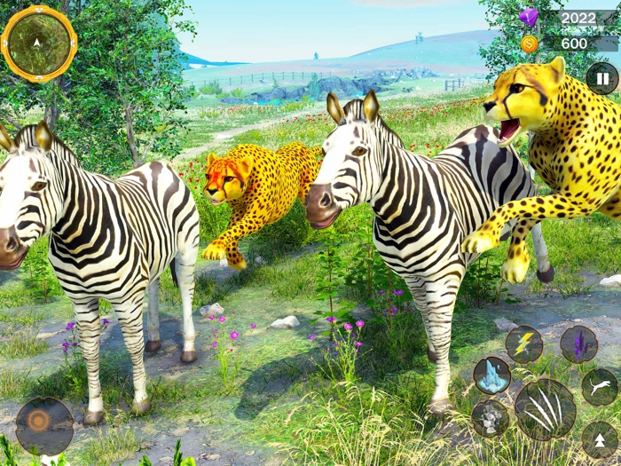 Wild Cheetah Family Sim 3D