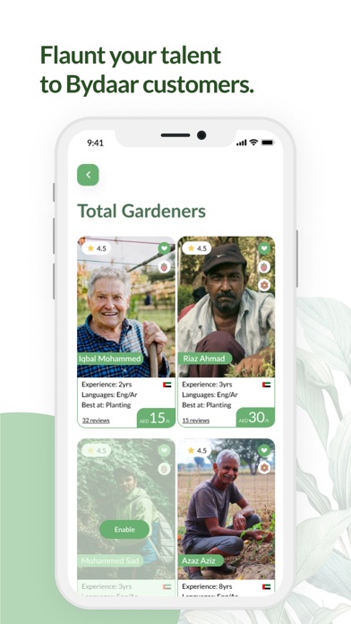 Bydaar Provider Screenshot