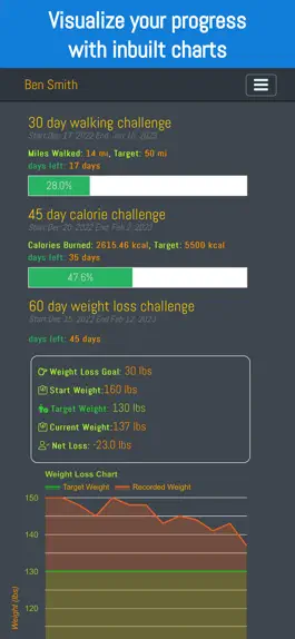 Game screenshot Fitness Challenge Tracker App hack