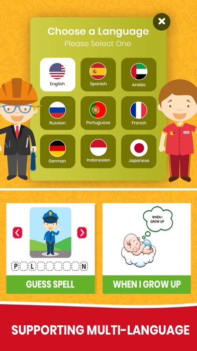 Screenshot #3 pour Kids Occupations & Professions