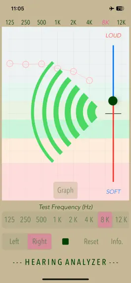 Game screenshot Hearing Analyzer Lite apk