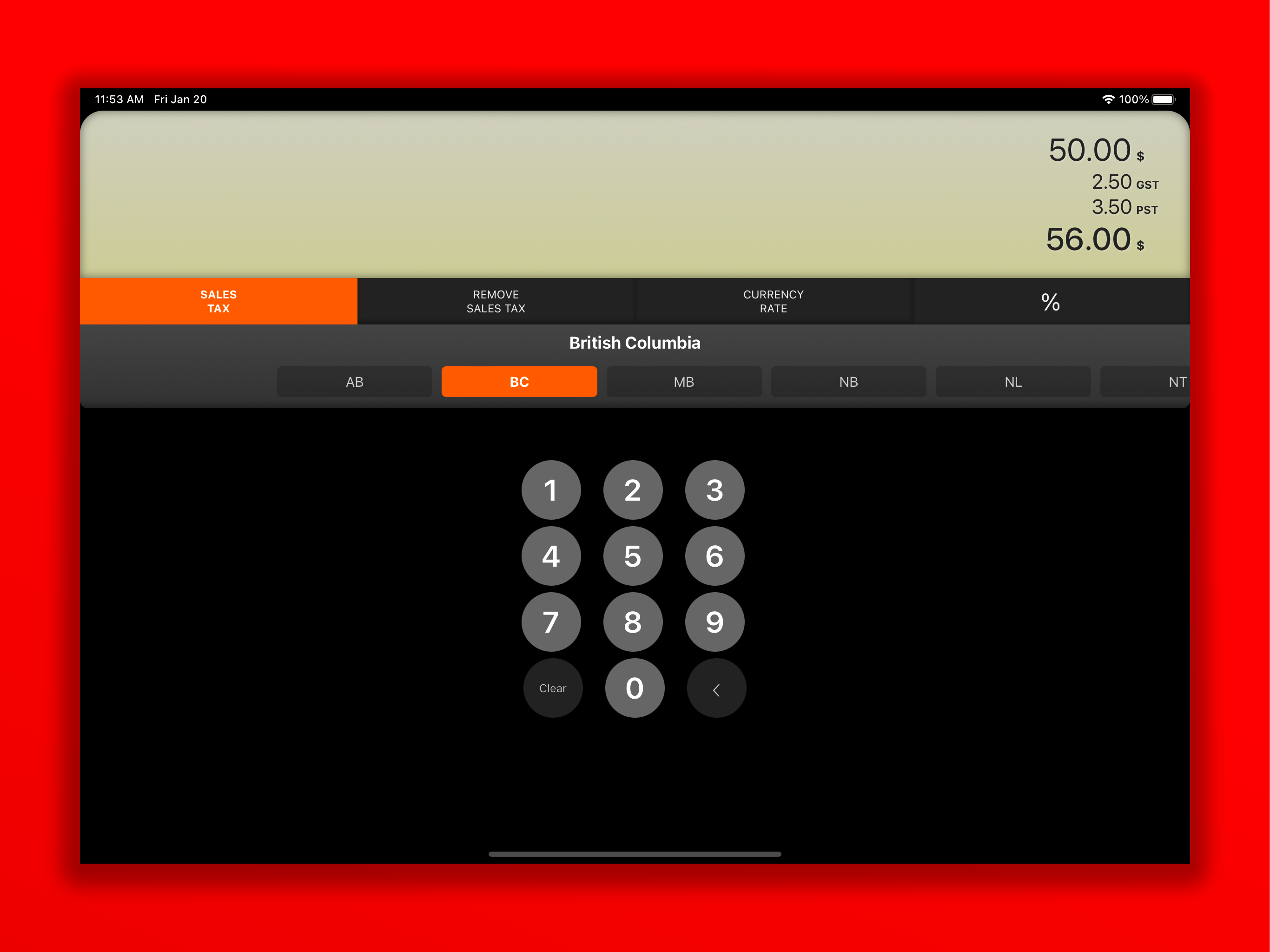 Rapid’Tax - Sales tax Canada screenshot 6
