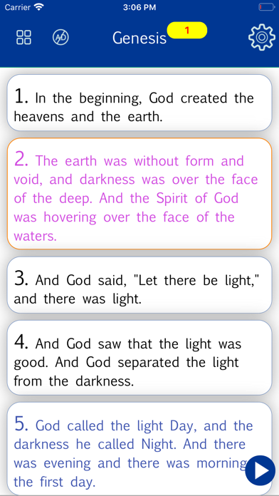 Screenshot #1 pour Tamil Bible - Easy Read Bible