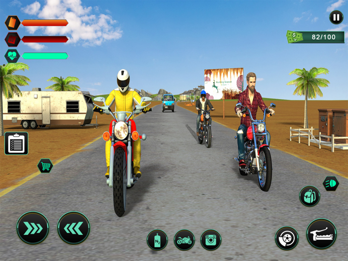 Long Road Motorcycle Bike Trip