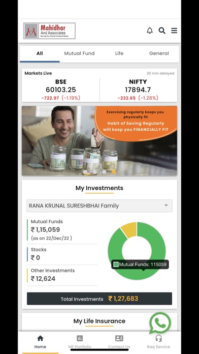 Mahidhar And Associates Screenshot