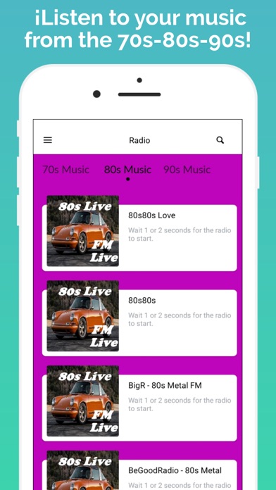 80’s music Live Screenshot 2 - AppWisp.com 80’s music Live Screenshot 2 - AppWisp.com
