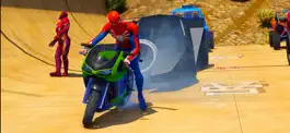 Game screenshot Superhero Moto Stunts Avengers apk